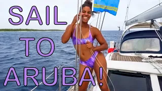 This is one sexy sailboat… Sailing to ARUBA!