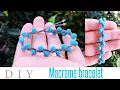 DIY Zig Zag Beaded Bracelet Macrame bracelet tutorial