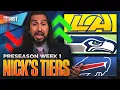 New team claims top spot on Nick s NFL Tiers Drake Maye on keeping all Patriots weapons happy FTF