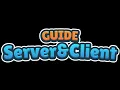 Guide Server and Client setup for MMORPG Kit