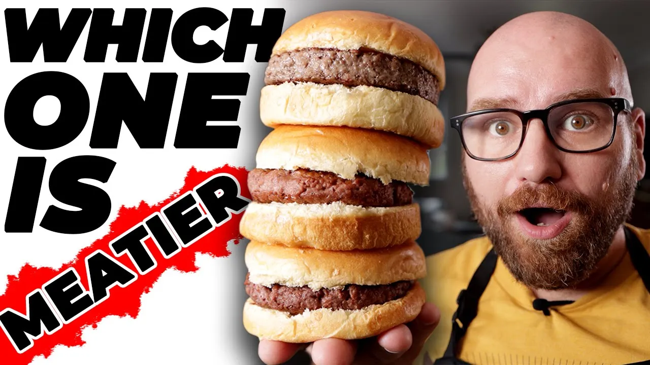 NEW Beyond Burger vs Impossible Burger vs OLD Beyond Burger: Which is the MEATIEST