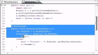 Java Game Development 32 Final Mouse Input
