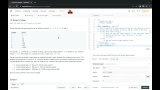 Leetcode Problem 13 Roman to Integer in JavaScript Ruby Python