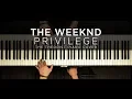 Download Lagu The Weeknd - Privilege | The Theorist Piano Cover