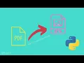 Python Tutorial Using Python to Convert PDFs to images