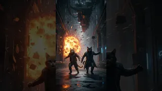 Meow In The Cursed City The Secret Of The Black Organization Cat Cat Stories Cutecat 