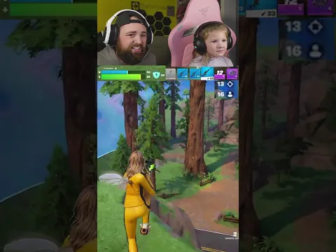 2 Year Old Fortnite Prodigy Does the Sniper Only Challenge!! Part 3 #fortnite #gaming #fortniteclips