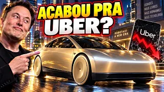 ACABOU PRA UBER? O NOVO CYBERCAB DE ELON MUSK PODE MUDAR TUDO!