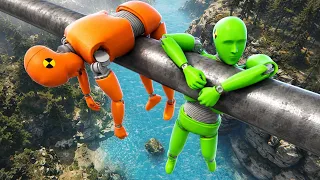 GTA 5 Crash Test Dummy Crazy Water Jumps and Ragdolls!