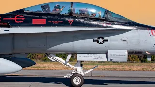 10 F-18 HORNETS ARMED TO KILL: USMC F/A-18 Harpoon Anti-Ship Strike at MCAS Iwakuni! 🇯🇵