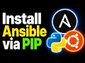 How to INSTALL ANSIBLE via PIP on a Ubuntu host Step by Step