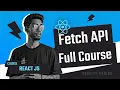 Fetch API in React JS then Async Await Try Catch Finally Explained