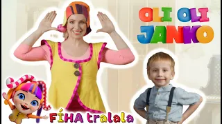 FÍHA tralala - OLI OLI JANKO 👶🎵 | Tradičná detská pesnička po slovensky | ľudová riekanka pre deti