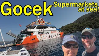 We found Gocek’s amazing supermarkets at sea! (Sailing Dakini – Leave to Roam Ep. 11)