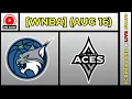 Minnesota Lynx vs Las Vegas Aces WNBA Basketball August 16 2026 Live SCOREBOARD EN VIVO
