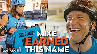 Mike Rowe Gets KNOCKED AROUND by the Tough as Nails Ladies of ROLLER DERBY Somebody s Gotta Do It