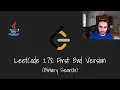 LeetCode 278 First Bad Version - Binary Search Java