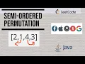 Semi-Ordered Permutation