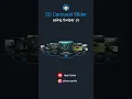3D Carousel Slider using Swiper JS