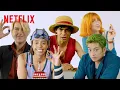 Download Lagu ONE PIECE Cast Unboxes New LEGO Sets | Netflix