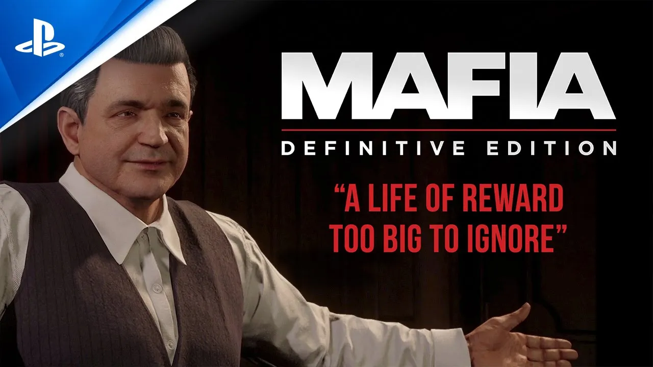 Mafia: Definitive Edition - A Life of Reward Too Big to Ignore Trailer | PS4