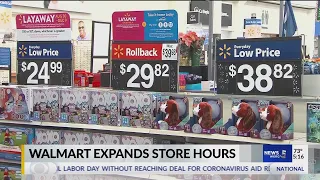 More than 4 000 Walmart stores will expand hours to 10 p m