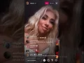Ally embarrasses herself on ig live full live stream