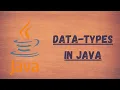 Java tutorial for beginners Data-Types part 4 Boolean