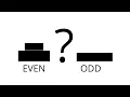 Even or odd without arithmetic or relational operators in c
