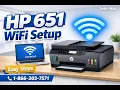 How to Do HP Smart Tank Plus 651 Wireless Setup Easy WiFi Connection Guide
