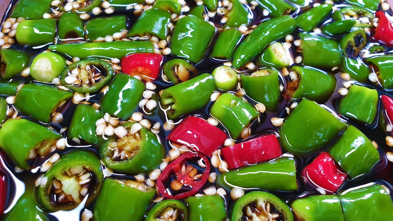 청양고추 장아찌