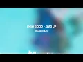 frank ocean: swim good (sped up)