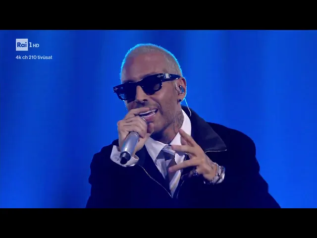 Sanremo 2026 - Luchè canta Labirinto