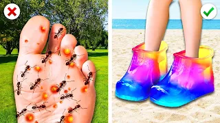 Ultimate Summer Hacks: Rich vs Poor Kid Edition! 🌞 @CraftyPandaSCHOOL