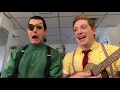 Broadway's Spongebob and Plankton singing F.U.N Song(ft. Guy making all the sounds)