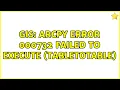 GIS Arcpy Error 000732 Failed to Execute TabletoTable