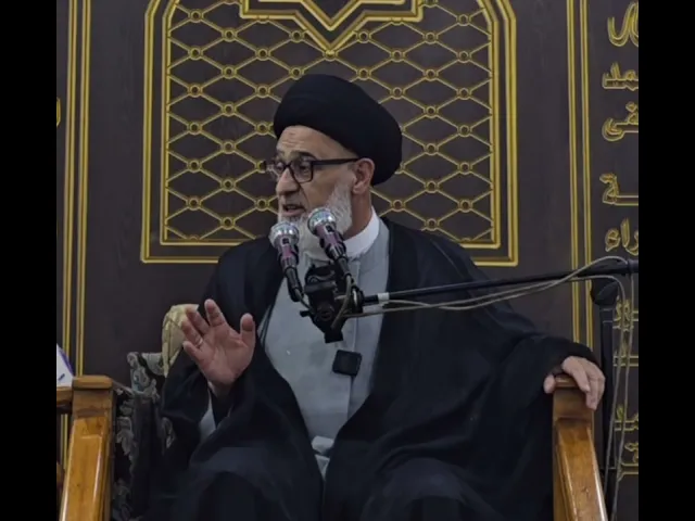 ⁣قوله تعالى ( اطيعوا الله واطيعوا الرسول واولي الامر منكم- سيد حامد السبتي