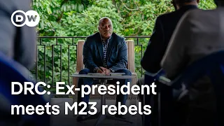 Tensions Mount At DRC Frontline As Ex President Kabila Meets M23 Rebels DW News  Tensions Mount At DRC Frontline As Ex President Kabila Meets M23 Rebels DW News