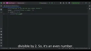 Python Odd Even Number Checker Beginner Friendly Tutorial