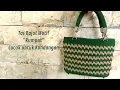 Tas Rajut dengan Motif \