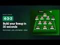 Football Lineup Builder How to Make a 4-3-3 Formation Free Lineup Maker