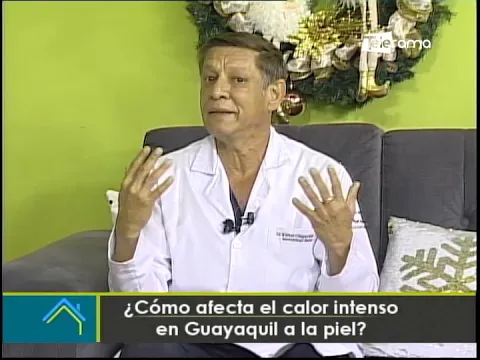 ¿Cómo afecta el calor intenso en Guayaquil a la piel?
