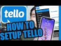 How to Set Up a Tello Mobile Account Porting Over Your Number