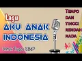 Lagu Aku Anak Indonesia || Versi Karaoke || SBdP
