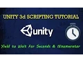 Yield to Wait For Seconds IEnumerator - Unity3d c Tutorial
