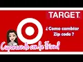 Como cambiar Zip Code en la tienda de Target