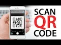 How to Scan QR Code NO APPS on iPhone iPod iPad