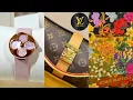 NEW at LV LV POCHETTE MIA MONOGRAM LV COLOR BLOSSOM WATCH LV EN FLEURS SQUARE 90