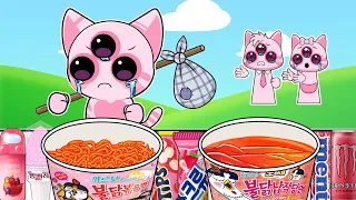 TINY ANOMALY is MOVING AWAY... | Animal Hospital | Convenience Store MUKBANG animation | asmr | MYMY