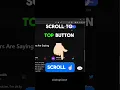 Scroll to Top Button using Javascript CodingClash